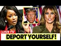 Download Lagu Trump LOSES IT After Jasmine Crockett EXPOSES Melania's Visa SCANDAL On LIVE TV, INSTANT PANIC!