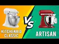 KitchenAid Classic vs Artisan - Key Differences You Need To Know Which One Is Best