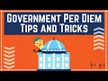 Government Per Diem - Revenue Management Tips