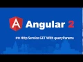 Angular2 CLI Http Service GET With queryParams