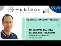 58 Wild Cards in Tableau Dr Dhaval Maheta
