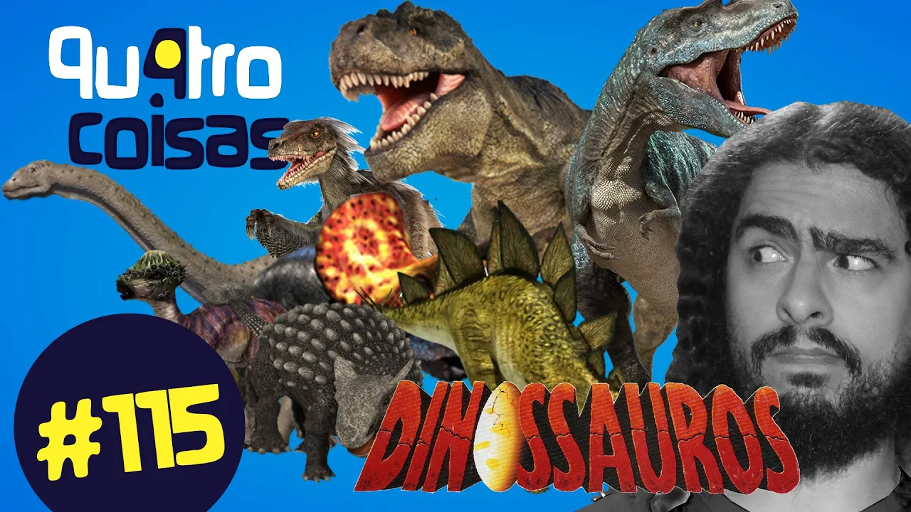 VOCÊ SABE TUDO SOBRE DINOSSAUROS? - QU4TRO COISAS