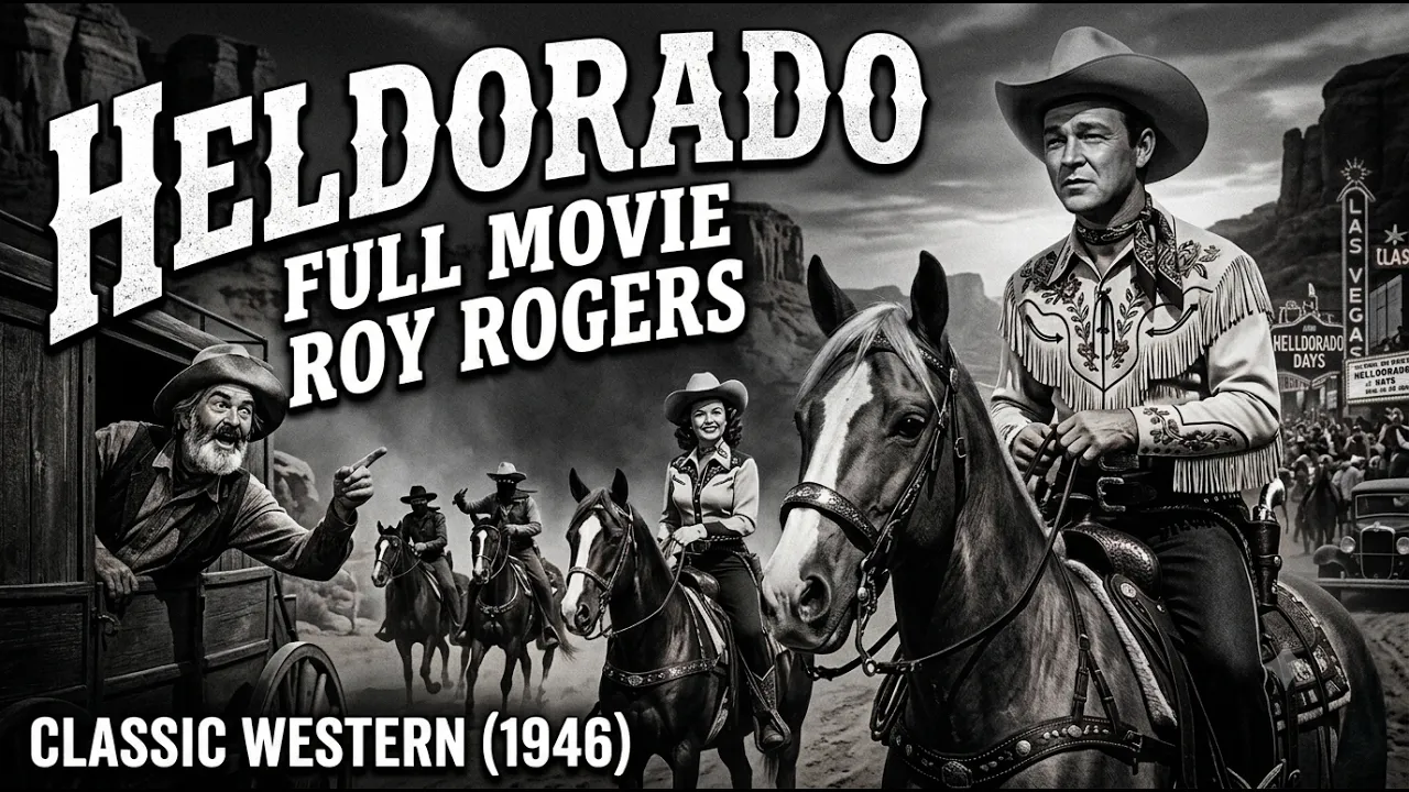 Heldorado (1946) | Roy Rogers | CLASSIC WESTERN Full Movie