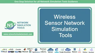 Wireless Sensor Network Simulation Tools Wireless Sensor Network Simulation Tools Projects