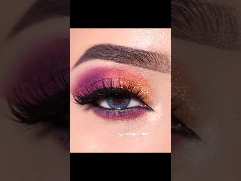 Beautiful Colourful Party Eyeshadow look || Shilpa #shorts #makeup #eyemakeup #makeuptutorial