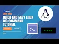 Quick and Easy Linux dig Command Tutorial for DNS Queries