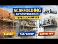 Scaffolding in Construction Explained Types of Scaffolding with Examples Civil Engineering Basic
