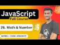 JavaScript Math Number Objects in Hindi Must-Know Concepts for Interviews JS full course