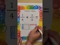 Adding Fractions with Bar Model