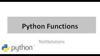Python Function Part-2 Python Tutorial Python for beginners