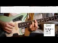 Rex Orange County - Pluto Projector Guitar Lesson