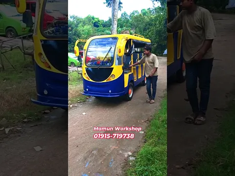 🚍 Amazing Multi-Purpose Tuk Tuk for Passenger Transport!