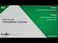 Express JS Complete Course - Connecting with MongoDB