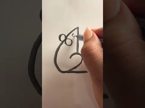 Draw a mouse #art #shorts