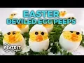 Deviled Egg Peeps EASTER RECIPE Plate It Perfect