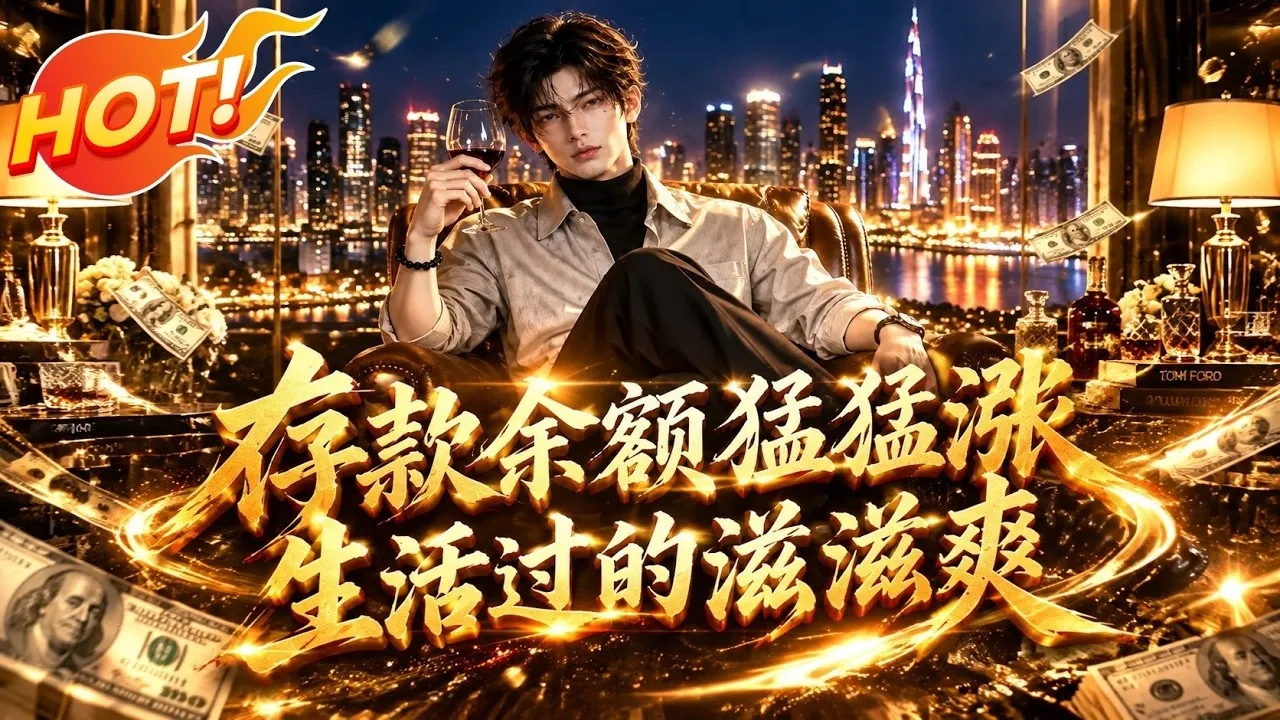 存款餘額猛猛漲,生活過的滋滋爽