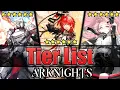 Lagu Arknights Tier List - Exusiai Alter / Lemuen / Sankta Miksaparato /30/09/2025 [Global Server]