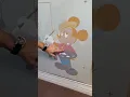 Dad Turns Kid s Scribble on Wall into Work of Art