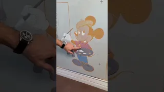 Dad Turns Kid s Scribble on Wall into Work of Art