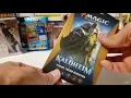 My first Magic the Gathering opening I found Theme Deck Boosters Walgreens on clearance