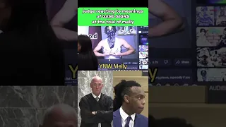 Showing gang signs tutorial in YNW Melly trial