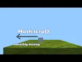 ITsMagic Engine - Math lerp and Smoothly moving Java