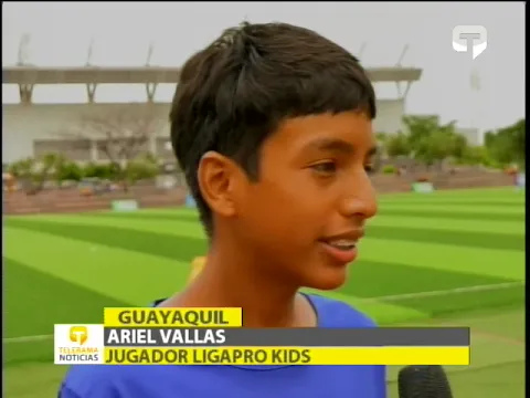 Once mil participantes en Ligapro Kids