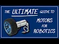 The Ultimate Guide to using Motors in Robotics including ROS Raspberry Pi