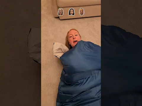 How so youtubers sleep in a sleeping bag