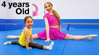 Kids vs Adults Try Gymnastics for the First Time