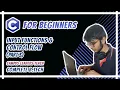 C for Beginners - Control Flow Part 3
