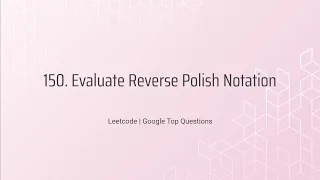 Leetcode 150 Evaluate Reverse Polish Notation Python