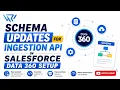 Schema Updates for Ingestion API in Salesforce Data 360 Setup Complete Guide 2026