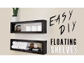 7 DIY Floating Wood Shelf - Easy and Affordable Build
