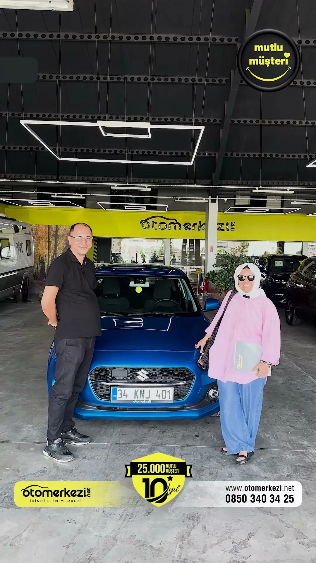 Otomerkezi ile Mutlu Müşteriler