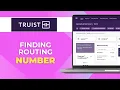 How To Find Truist Bank Routing Number On App Simple Guide