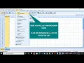 HOW TO CREATE A FREQUENCY TABLE IN SPSS