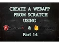 Create WebApp Using AngularJS and Firebase - Editing Post Part 14