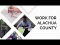 Working for Alachua County