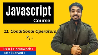 Conditional Operators In Javascript Javascript Tutorial In Hindi