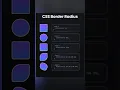 CSS Border Radius Designs