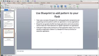 Python REST API Why Blueprint