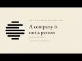 A Company Is Not a Person Wikipedia s WP NCORP Explained The Notabilias Podcast