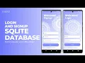 Login and Signup using SQLite Database in Android Studio Java