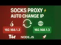 Node js Tor SOCKS5 Proxy Auto IP Rotation in Minutes