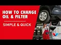 How to change your OIL and FILTER QUICK SIMPLE step by step guide