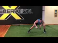 DB Monkey Lunges