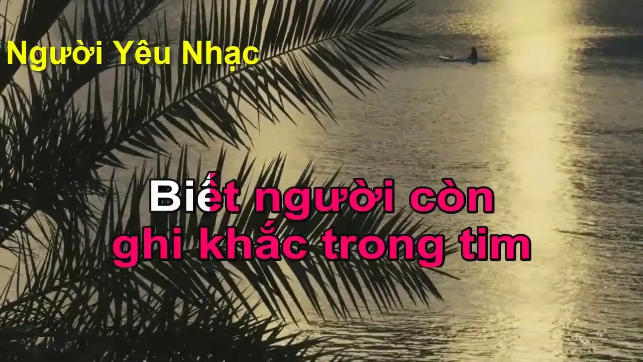 Như Giấc Chiêm Bao Karaoke Người Yêu Nhạc Tone Nữ