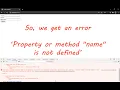 Property or method is not defined in vuejs SOLVED