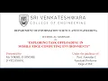 TASK OFFLOADING IN MEC TECHNICAL SEMINAR